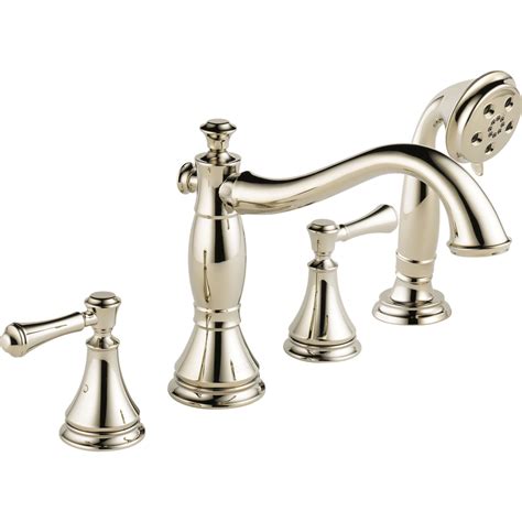 delta roman tub faucet|delta roman tub faucet with hand shower.